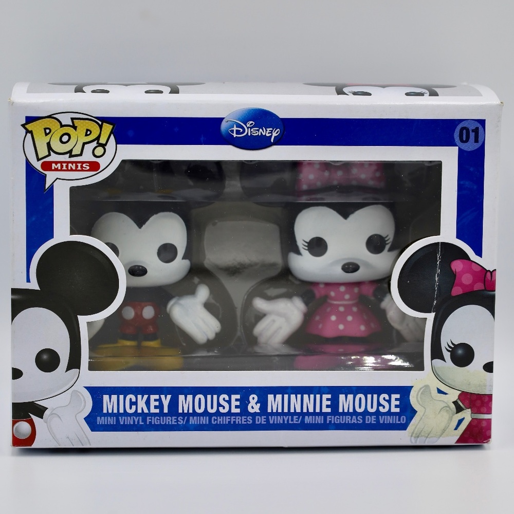 Funko POP Minis! Mickey & Minnie Mouse - Mini Vinyl #01